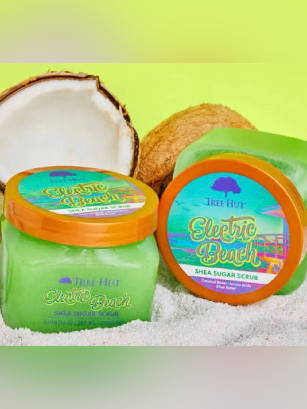 New Tree Hut Electric Beach Shea Sugar Scrub